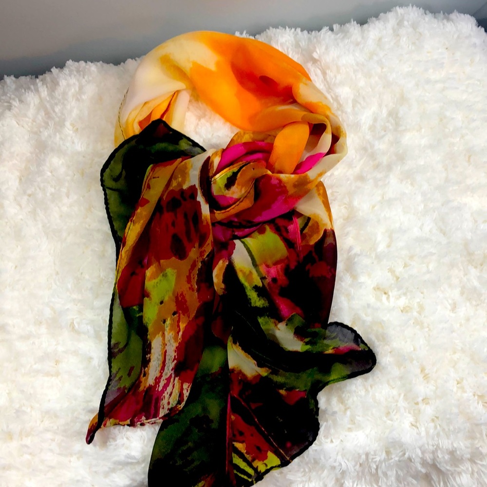 Pretty autumn or Fall scarf